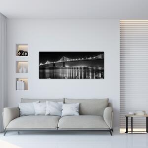 Slika - Crno-bijeli most (120x50 cm)