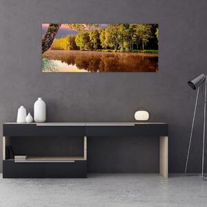 Slika - Iza rijeke (120x50 cm)