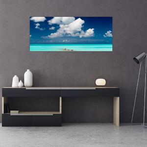 Slika - Tropska plaža (120x50 cm)