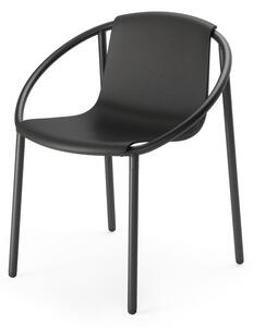 Crna blagovaonska stolica Ringo - Umbra