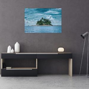 Slika - otok u moru (90x60 cm)