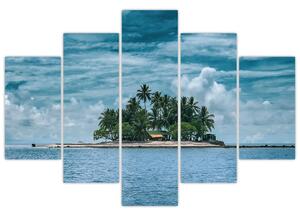 Slika - otok u moru (150x105 cm)