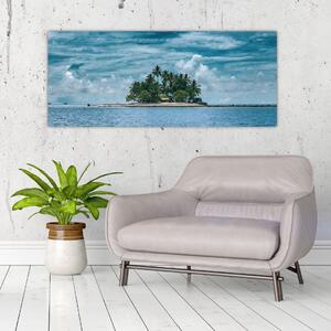 Slika - otok u moru (120x50 cm)