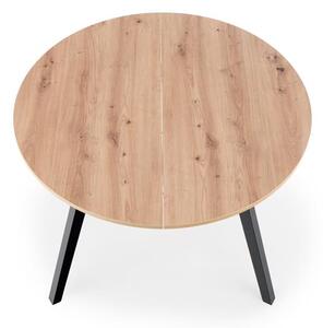 Blagovaonski stol na razvlačenje 102-142 cm Rasty (hrast artisan) (za 4 do 6 osoba)