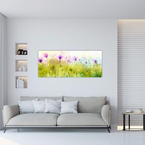 Slika - Livadsko cvijeće (120x50 cm)