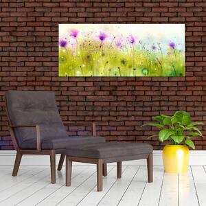 Slika - Livadsko cvijeće (120x50 cm)