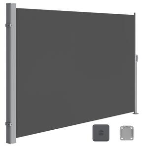 Bočna tenda HORIZON za terasu, 180x450cm, siva SongmicsHome