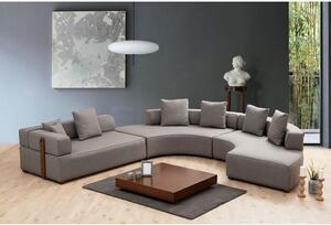 Atelier Del Sofa Kutna garnitura GONDOL-4, siva, Gondol-4 (CHL-SOL-CHL-SAĞ-3R) - Grey