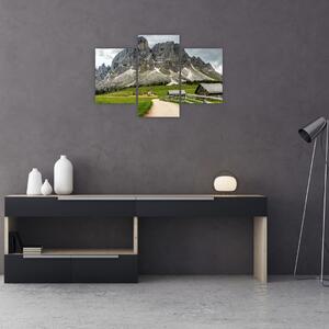 Slika - U austrijskim planinama (90x60 cm)
