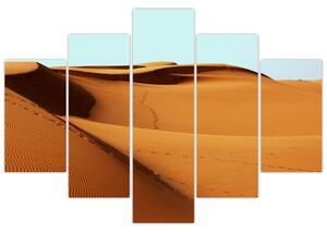 Slika - Otisci u pustinji (150x105 cm)