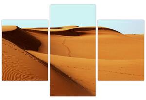 Slika - Otisci u pustinji (90x60 cm)