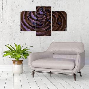 Slika - Čokoladni cupcake (90x60 cm)