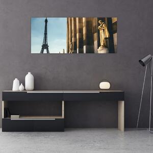Slika trga Trocader, Pariz (120x50 cm)
