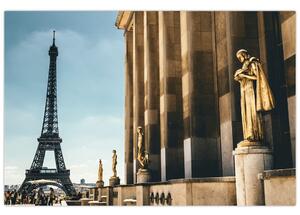 Slika trga Trocader, Pariz (90x60 cm)
