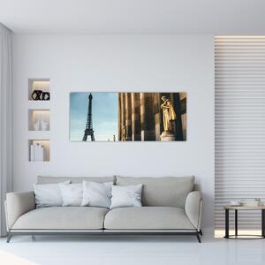 Slika trga Trocader, Pariz (120x50 cm)