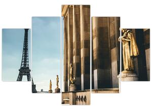 Slika trga Trocader, Pariz (150x105 cm)