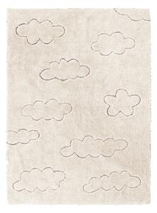 Krem periv/ručno rađen pamučan dječji tepih 120x160 cm Clouds – Lorena Canals