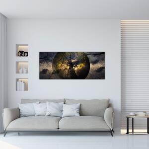 Slika - Tajanstveno nebo (120x50 cm)