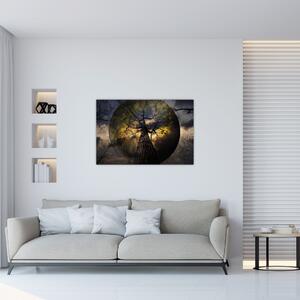 Slika - Tajanstveno nebo (90x60 cm)