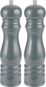Set od 2 drvenih sivih mlinaca za sol i papar GREY