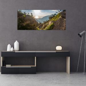 Slika - Planina Olimp (120x50 cm)