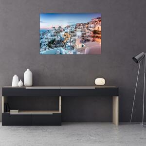 Slika - Sumrak na Santoriniju (90x60 cm)
