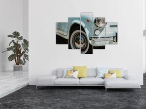 Slika - Retro automobil Fiat (150x105 cm)