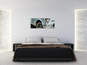 Slika - Retro automobil Fiat (120x50 cm)