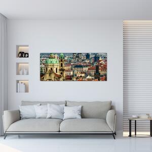 Slika - Panorama Praga (120x50 cm)