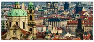 Slika - Panorama Praga (120x50 cm)