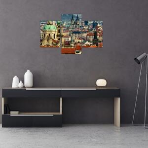 Slika - Panorama Praga (90x60 cm)