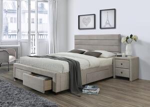 Zondo.hr Bračni krevet 160 cm Kohta (bež) (S podnicom) . 796750