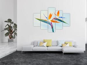 Slika cvijeta Strelicije (150x105 cm)