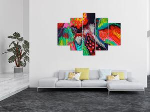 Apstraktna slika - boje (150x105 cm)