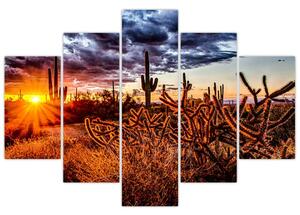 Slika - Zlatni sat pustinje (150x105 cm)