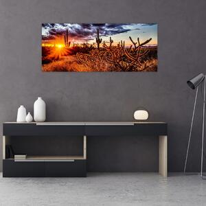 Slika - Zlatni sat pustinje (120x50 cm)