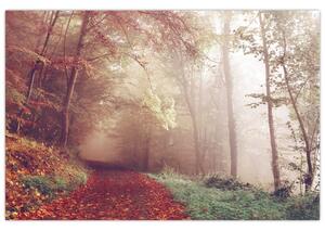 Slika - Jesenja šetnja šumom (90x60 cm)