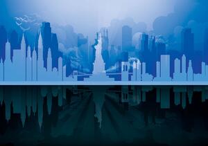 Foto tapeta - New York - odsjaj (152,5x104 cm)