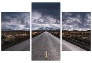 Slika ceste u pustinji (90x60 cm)