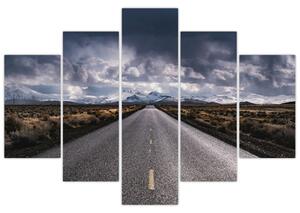 Slika ceste u pustinji (150x105 cm)