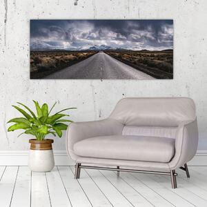 Slika ceste u pustinji (120x50 cm)