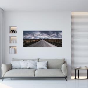 Slika ceste u pustinji (120x50 cm)
