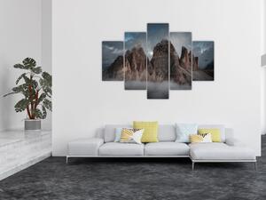 Slika - Tri zuba, talijanski Dolomiti (150x105 cm)