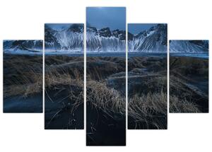 Slika pogleda na islandske vrhove (150x105 cm)