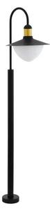 VANJSKA STAJAĆA LAMPA 1xE27 V-1200, CRNO/ZLATNA SIRMIONE 97287