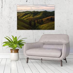 Slika - Pogled na tajlandska brda (90x60 cm)