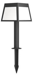 VANJSKA SOLARNA STAJAĆA LAMPA 1xLED 7,5W, V-560, SENZOR, CRNO/BIJELA ALTILIA 901074