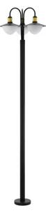 VANJSKA STAJAĆA LAMPA 3xE27 V-2200, CRNO/ZLATNA SIRMIONE 97288