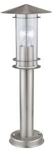 VANJSKA STAJAĆA LAMPA 1xE27 H500, INOX/STAKLO LISIO 30187