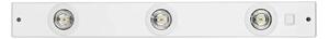 KUHINJSKA PODELEMENTNA LAMPA LED 3X2,3W, 780lm, ČELIK/BIJELA KOB 1 93706